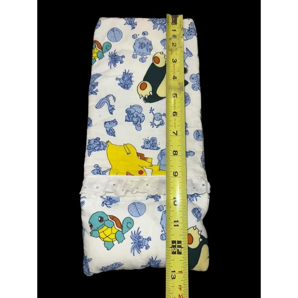 Vintage Homemade 1990s Beanie Baby/Doll Sleeping Bag Pokemon 1998 13” Long‎